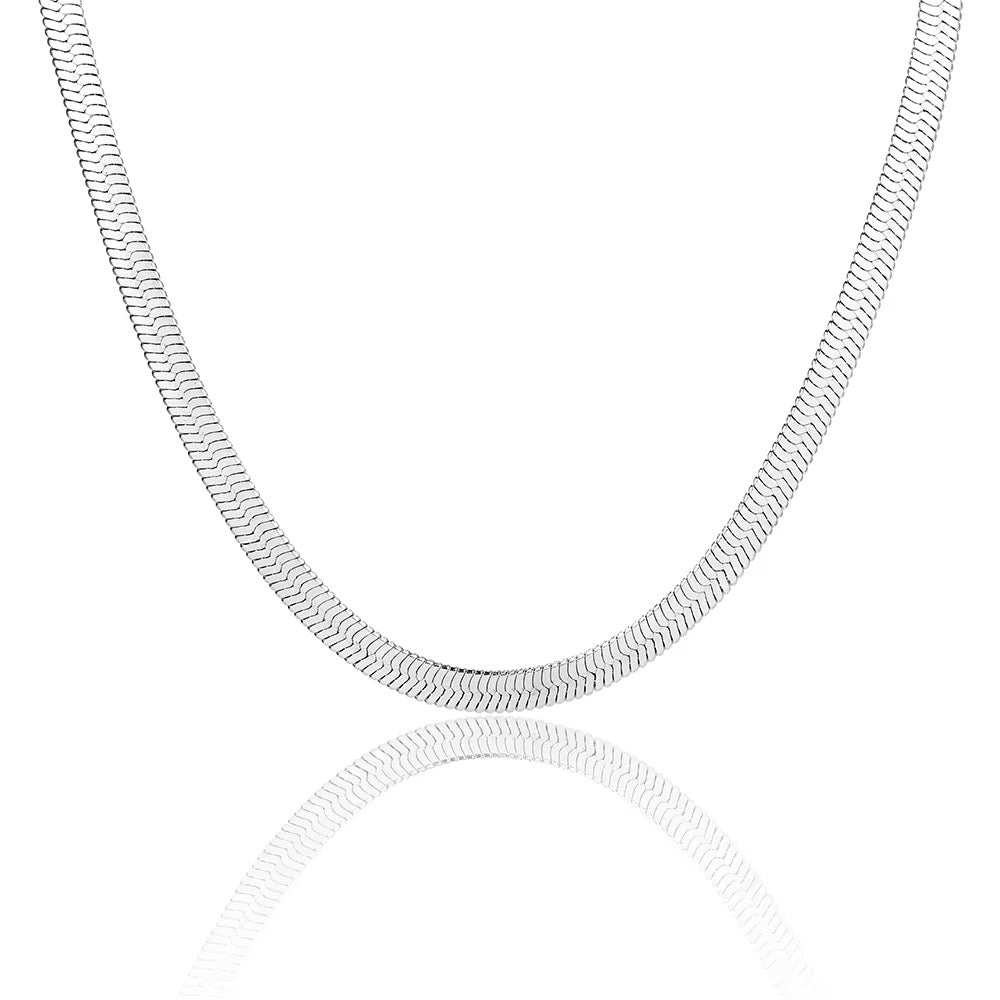 Herringbone Visgraat Ketting