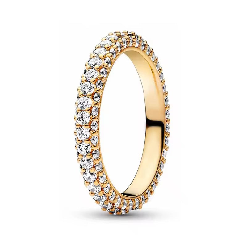 Around The World Ring Gold