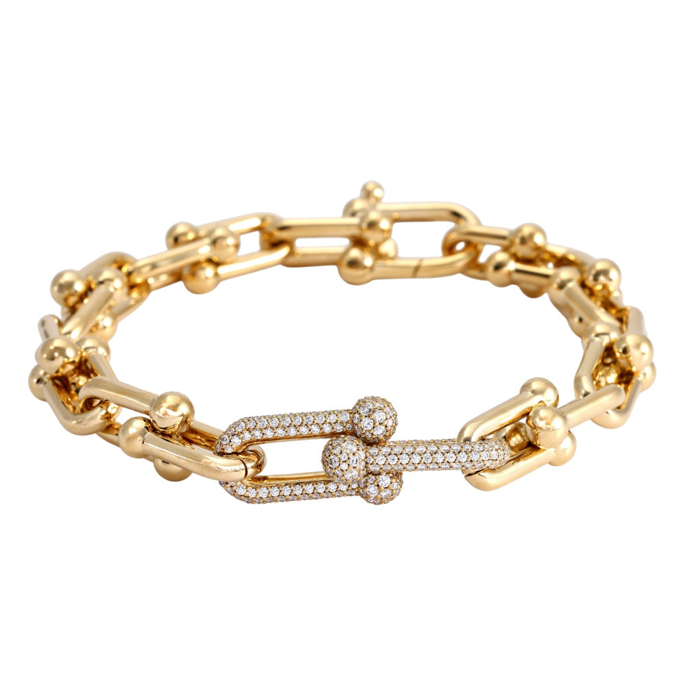 Chain-link New York Armband