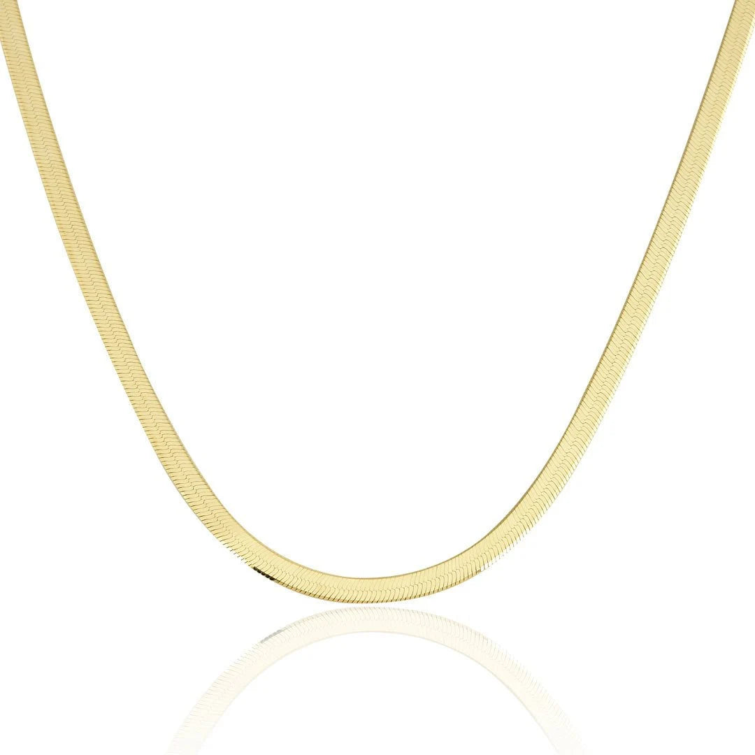 Herringbone Visgraat Ketting