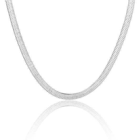 Herringbone Visgraat Ketting