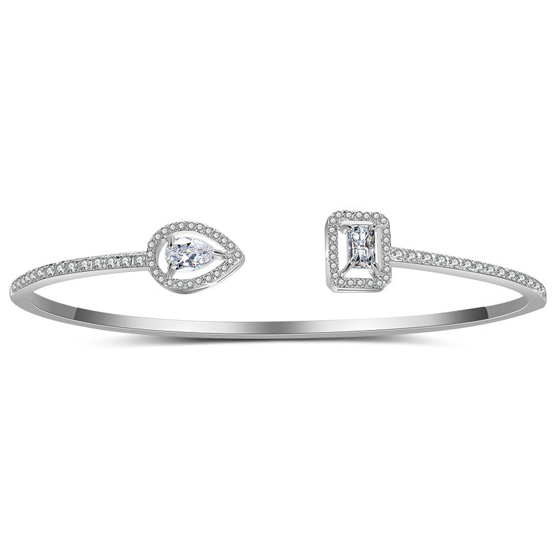 Bangle Armband Peer & Smaragd